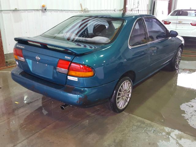 1N4AB42D3SC522814 - 1995 NISSAN 200SX BASE GREEN photo 4