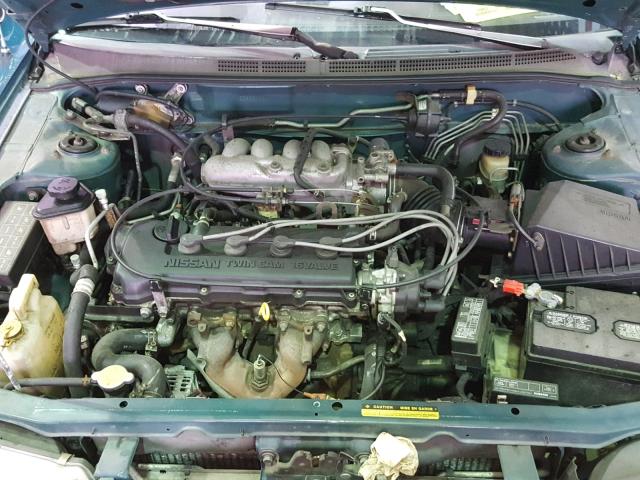 1N4AB42D3SC522814 - 1995 NISSAN 200SX BASE GREEN photo 7