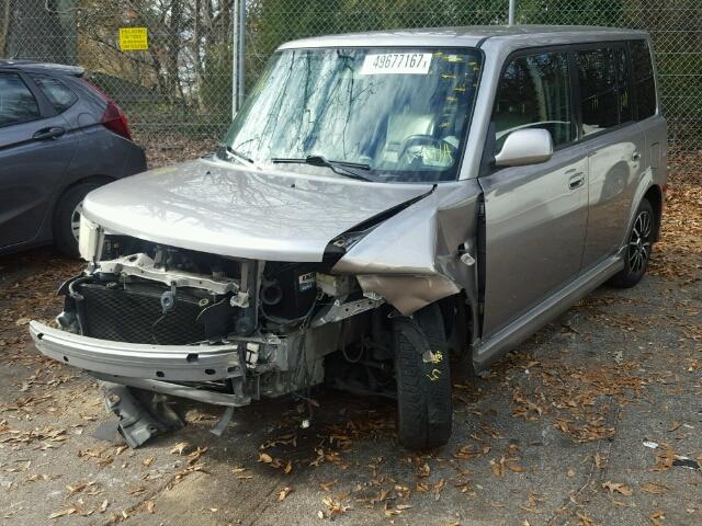 JTLKT324664084963 - 2006 TOYOTA SCION XB GRAY photo 2