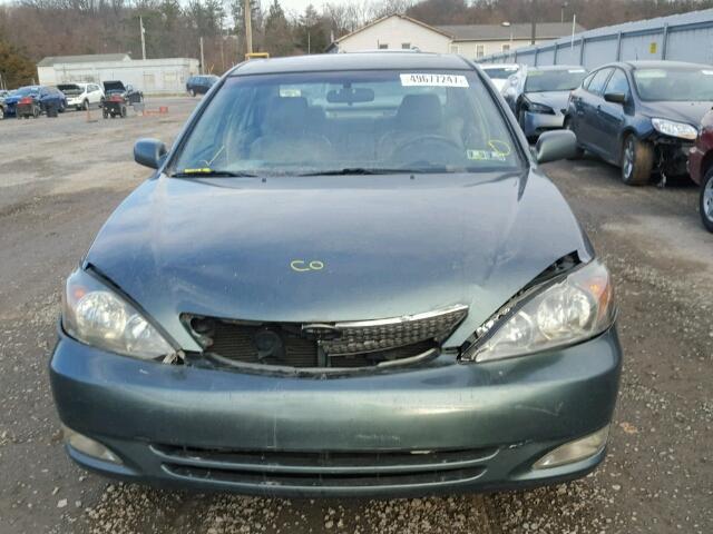 4T1BF30K23U557849 - 2003 TOYOTA CAMRY LE GREEN photo 7