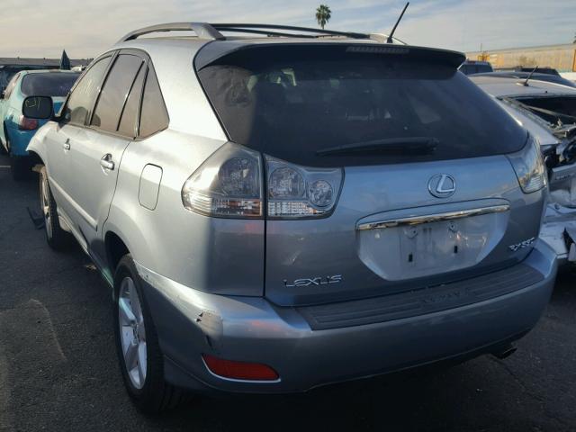 JTJGA31U140025779 - 2004 LEXUS RX 330 BLUE photo 3