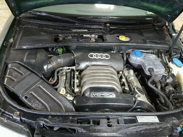 WAUVT68E32A307060 - 2002 AUDI A4 3.0 AVA GREEN photo 7