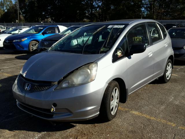 JHMGE88229S038480 - 2009 HONDA FIT SILVER photo 2