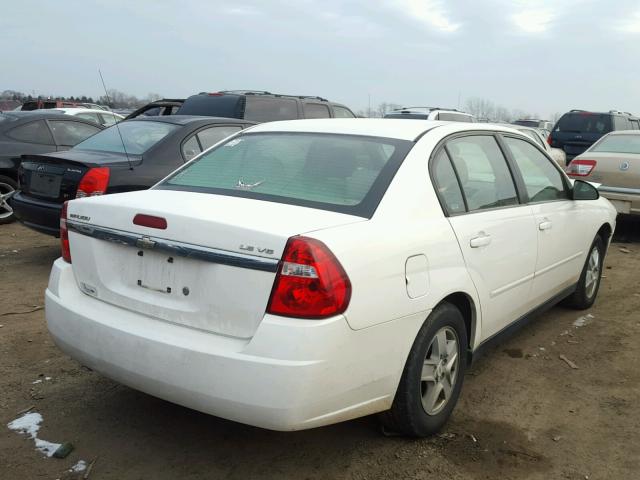 1G1ZT54845F251029 - 2005 CHEVROLET MALIBU LS WHITE photo 4