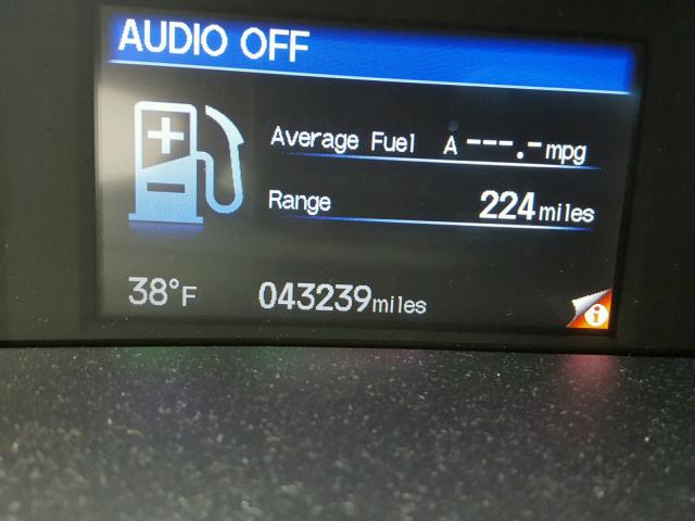 19XFB2F80DE230437 - 2013 HONDA CIVIC EX გრაფიტი ფოტო 8