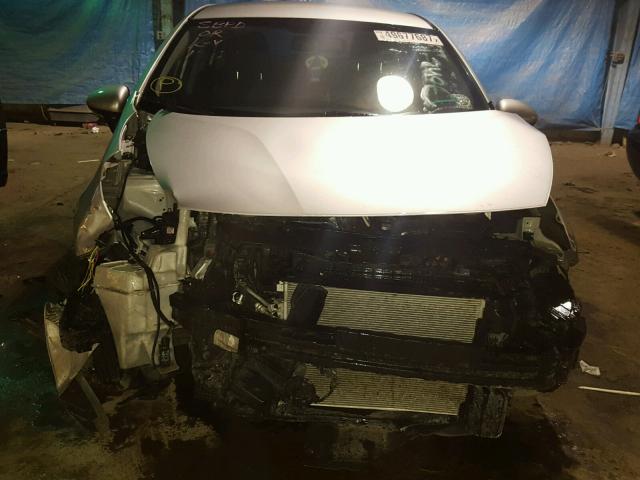 KNADM4A38D6265237 - 2013 KIA RIO LX SILVER photo 9