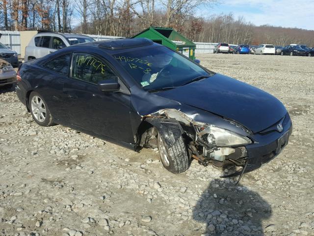 1HGCM82475A018174 - 2005 HONDA ACCORD SE GRAY photo 1