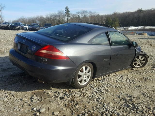 1HGCM82475A018174 - 2005 HONDA ACCORD SE GRAY photo 4