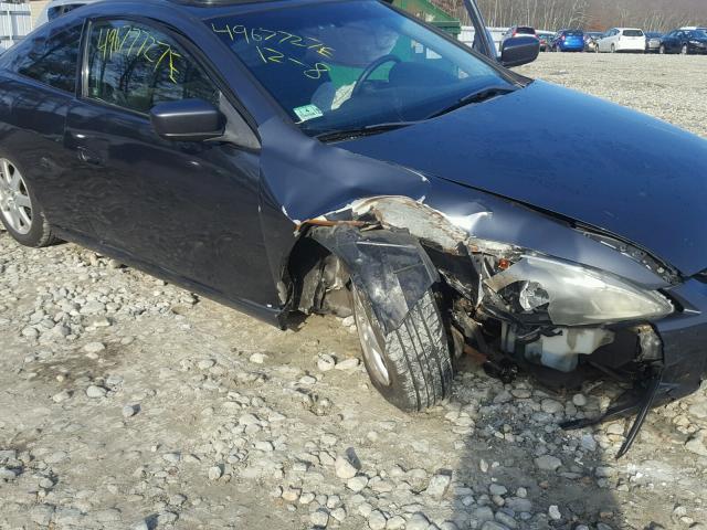 1HGCM82475A018174 - 2005 HONDA ACCORD SE GRAY photo 9