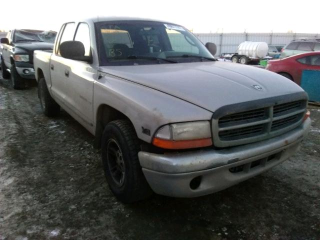 1B7GL2AX0YS672654 - 2000 DODGE DAKOTA QUA SILVER photo 1