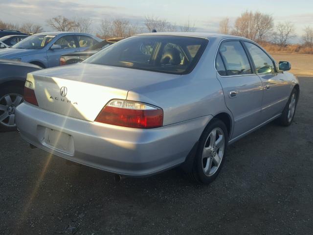 19UUA56863A007088 - 2003 ACURA 3.2TL TYPE SILVER photo 4