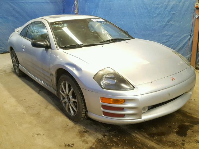 4A3AC54H21E190510 - 2001 MITSUBISHI ECLIPSE GT SILVER photo 1