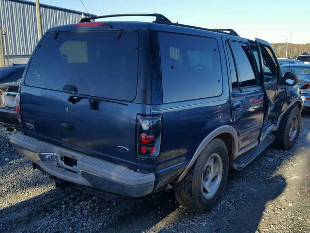 1FMPU18L2WLA17165 - 1998 FORD EXPEDITION BLUE photo 9