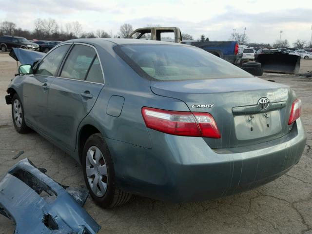 4T1BE46K67U638052 - 2007 TOYOTA CAMRY NEW TEAL photo 3