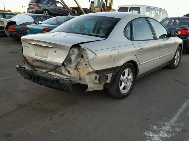 1FAFP53U03A227047 - 2003 FORD TAURUS SE SILVER photo 4