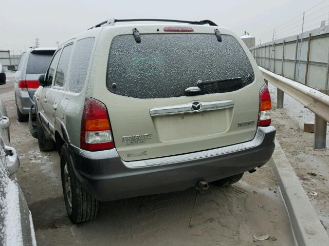 4F2CZ96113KM06062 - 2003 MAZDA TRIBUTE ES BEIGE photo 3