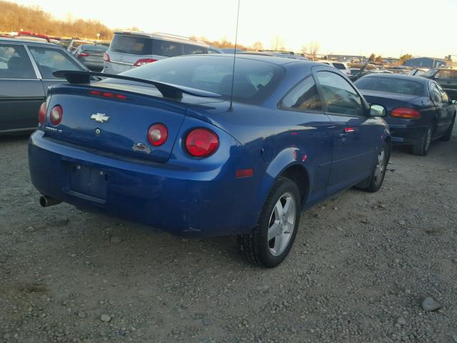 1G1AL15F267629668 - 2006 CHEVROLET COBALT LT BLUE photo 4