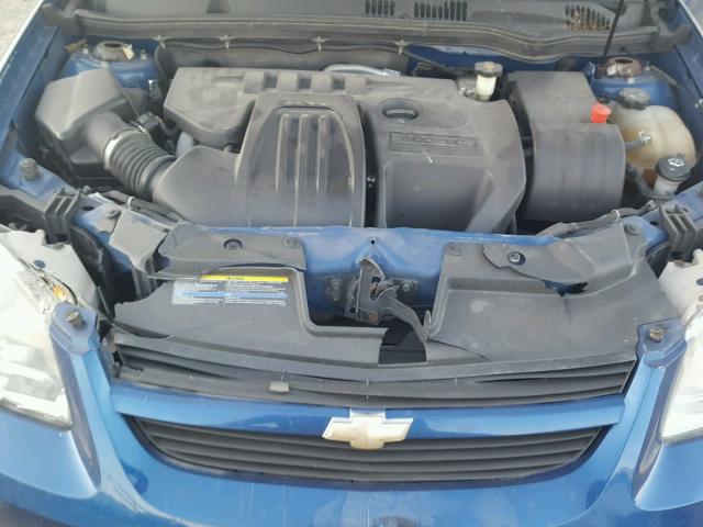 1G1AL15F267629668 - 2006 CHEVROLET COBALT LT BLUE photo 7