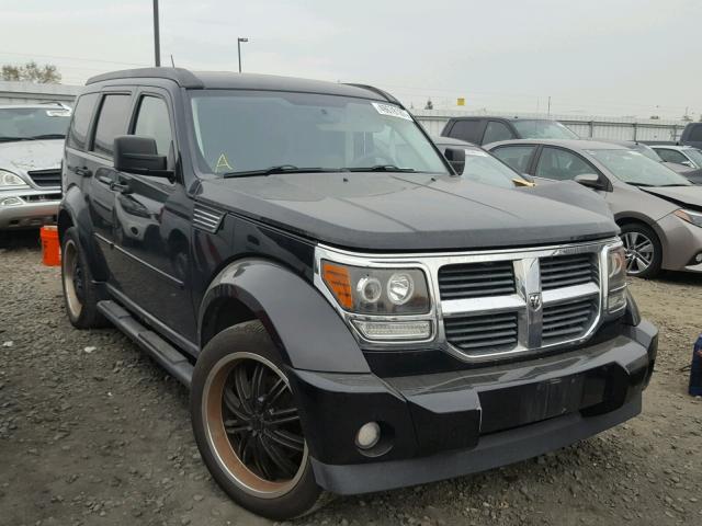 1D8GU58K47W557301 - 2007 DODGE NITRO SLT BLACK photo 1