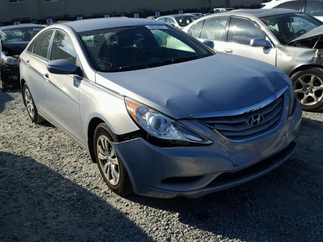 5NPEB4AC9CH482345 - 2012 HYUNDAI SONATA GLS BLUE photo 1