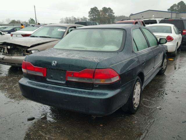 1HGCG56491A018672 - 2001 HONDA ACCORD LX GREEN photo 4