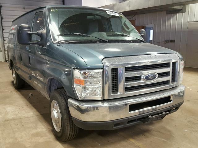 1FTNE1EWXCDA37452 - 2012 FORD ECONOLINE BLUE photo 1