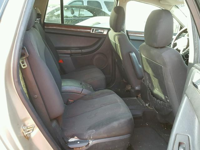 2A4GM68416R902081 - 2006 CHRYSLER PACIFICA T GOLD photo 6