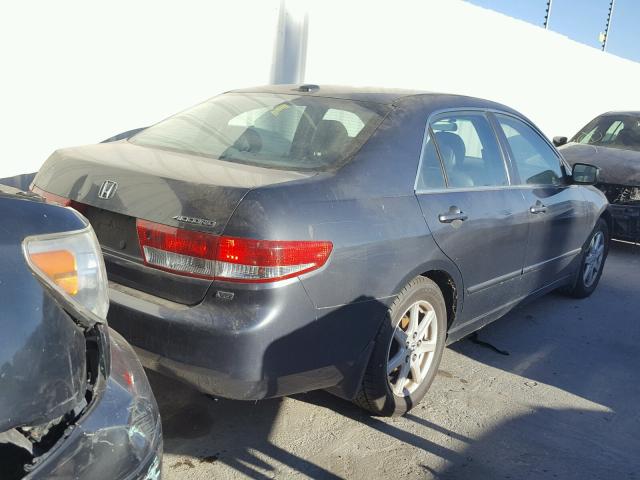 1HGCM66594A035905 - 2004 HONDA ACCORD EX GRAY photo 4