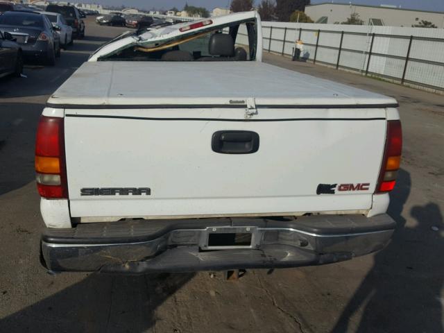 1GTEC14V53Z900112 - 2003 GMC NEW SIERRA WHITE photo 6