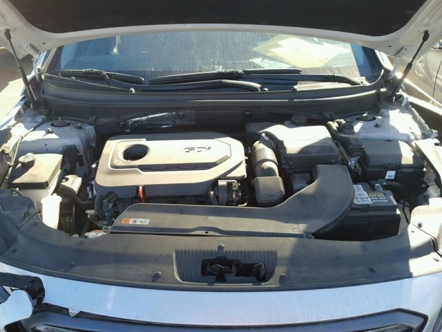 5NPE34AF3GH284020 - 2016 HYUNDAI SONATA SPO SILVER photo 7