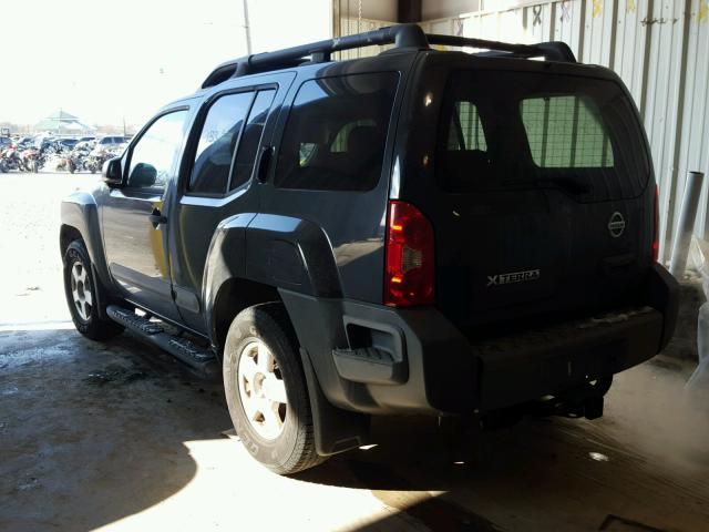 5N1AN08W45C615781 - 2005 NISSAN XTERRA OFF GRAY photo 3