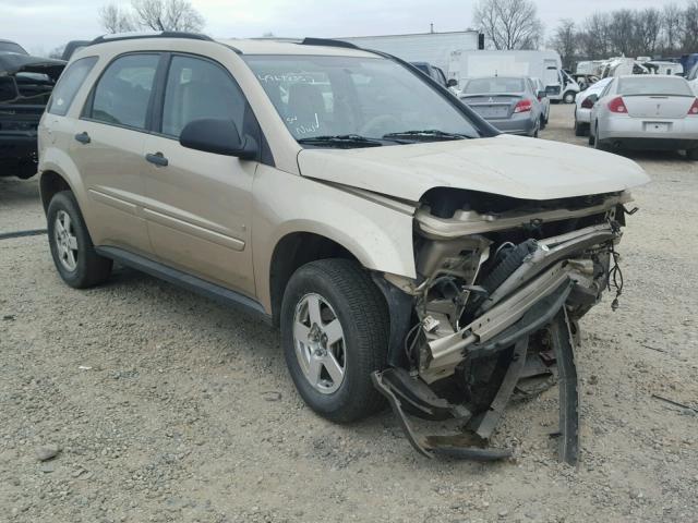 2CNDL13F786341294 - 2008 CHEVROLET EQUINOX LS GOLD photo 1