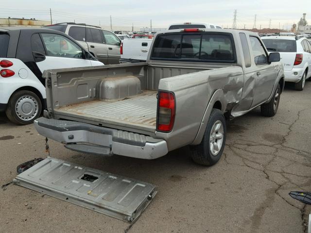 1N6DD26T53C447796 - 2003 NISSAN FRONTIER K SILVER photo 4