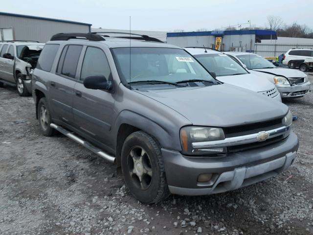 1GNET16S656155210 - 2005 CHEVROLET TRAILBLAZE GRAY photo 1