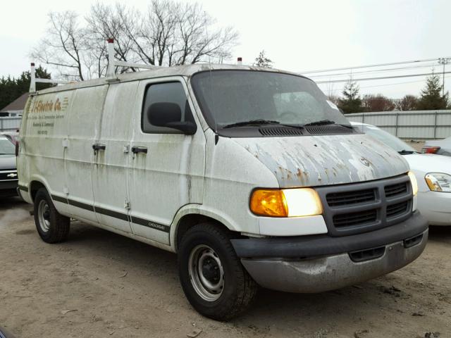 2B7HB11Y92K142193 - 2002 DODGE RAM VAN B1 WHITE photo 1