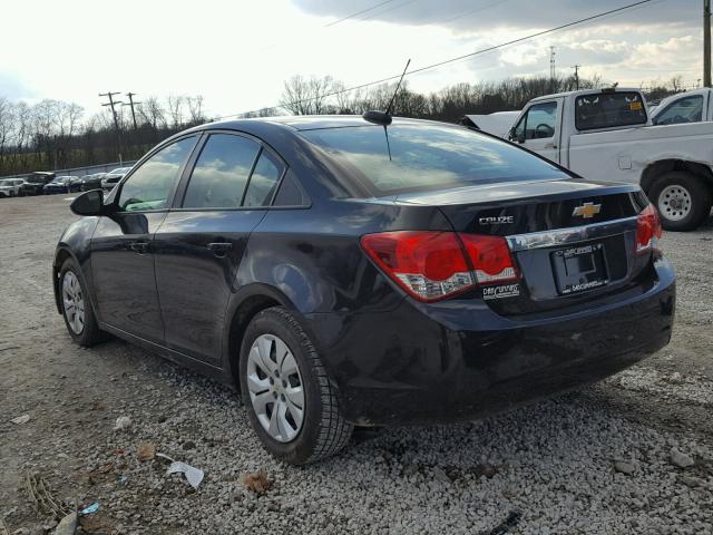 1G1PA5SG0F7275072 - 2015 CHEVROLET CRUZE LS BLACK photo 3