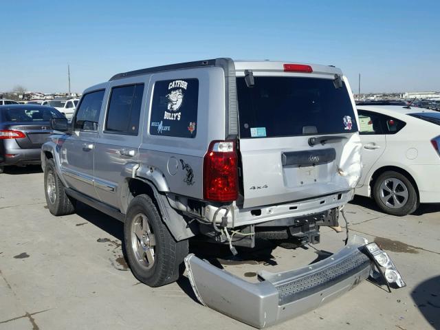 1J4RG4GK1AC103164 - 2010 JEEP COMMANDER SILVER photo 3