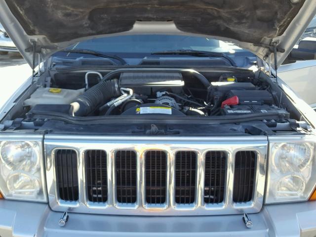 1J4RG4GK1AC103164 - 2010 JEEP COMMANDER SILVER photo 7