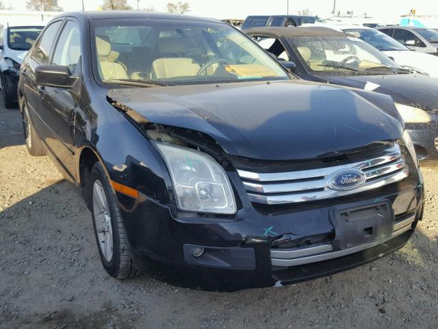 3FAHP07108R126342 - 2008 FORD FUSION SE BLACK photo 1