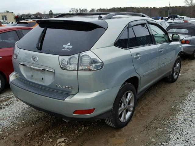 JTJHW31UX60021044 - 2006 LEXUS RX 400 SILVER photo 4