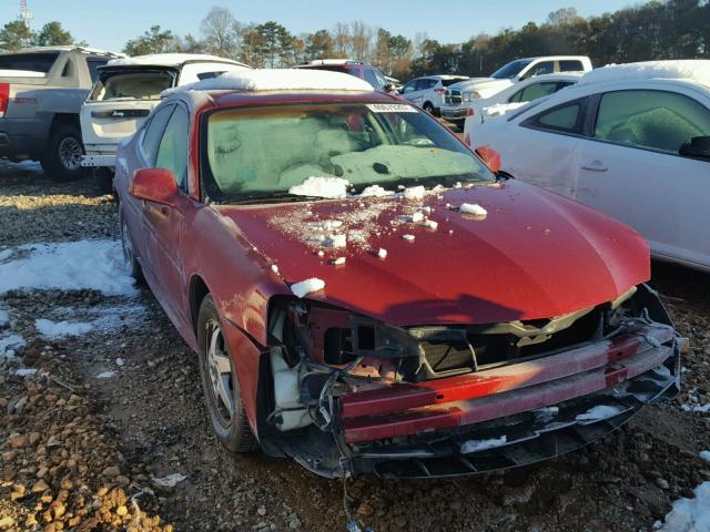 2G2WP522541154462 - 2004 PONTIAC GRAND PRIX BURGUNDY photo 1