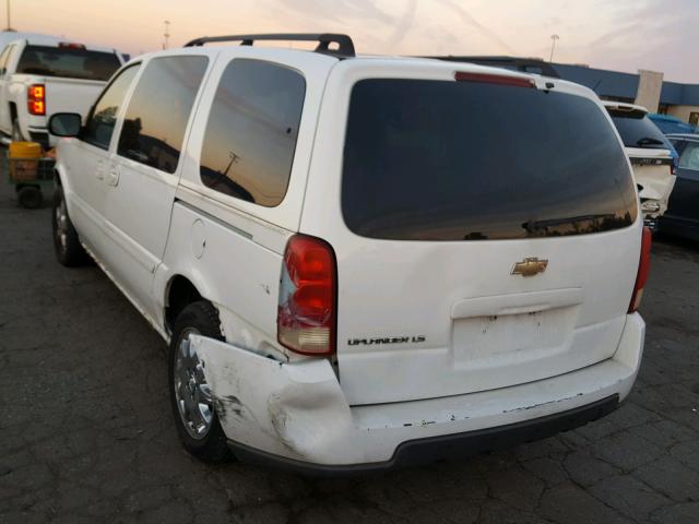 1GNDV23LX5D215106 - 2005 CHEVROLET UPLANDER L 白色 照片 3