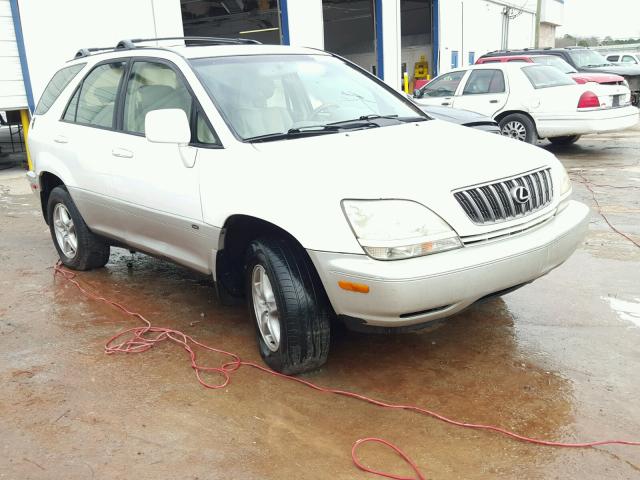 JTJGF10U020133525 - 2002 LEXUS RX 300 WHITE photo 1