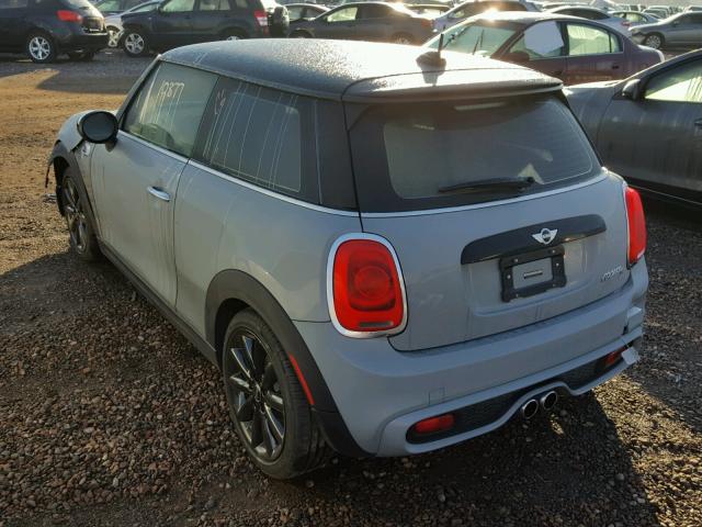 WMWXP7C58H2A44886 - 2017 MINI COOPER S GRAY photo 3