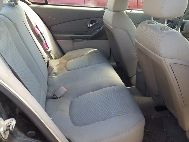 1G1ZS57F17F267866 - 2007 CHEVROLET MALIBU LS შავი ფოტო 6