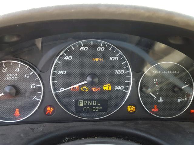 1G1ZS57F17F267866 - 2007 CHEVROLET MALIBU LS შავი ფოტო 8