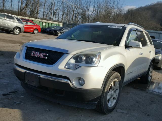 1GKER23728J156860 - 2008 GMC ACADIA SLT თეთრი ფოტო 2
