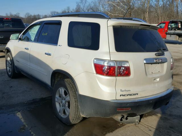 1GKER23728J156860 - 2008 GMC ACADIA SLT თეთრი ფოტო 3