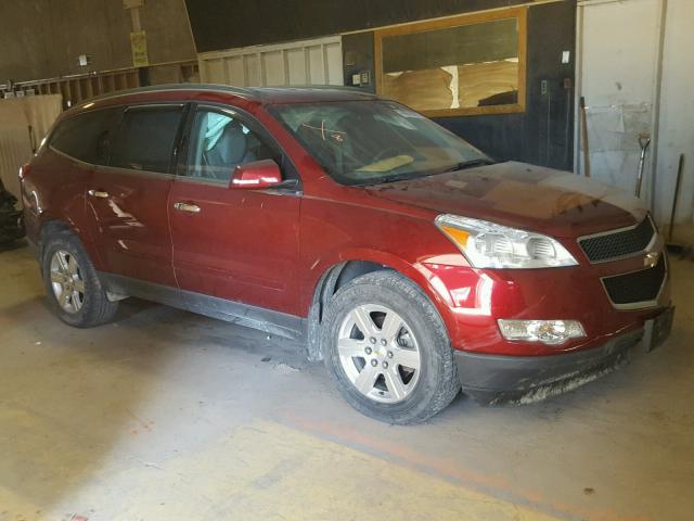 1GNLVFED5AJ214322 - 2010 CHEVROLET TRAVERSE L RED photo 1