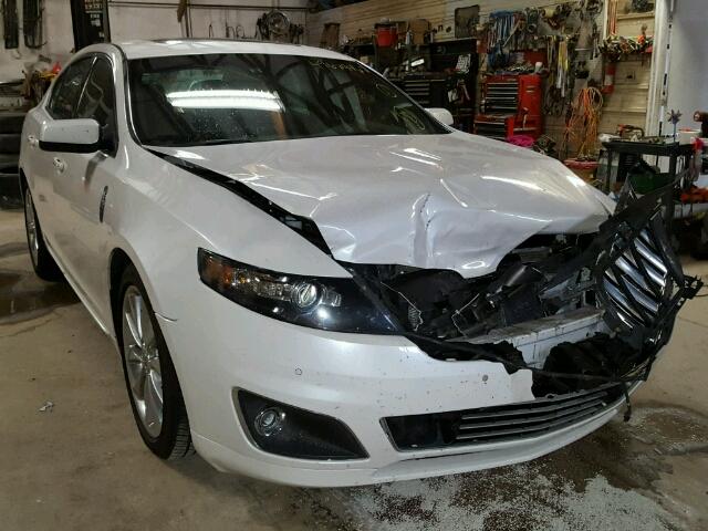 1LNHL9FT1BG612584 - 2011 LINCOLN MKS WHITE photo 1